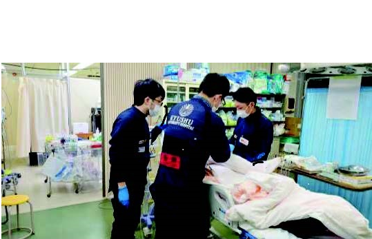 DMAT队员活动情形