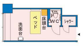 特別室　D　間取り