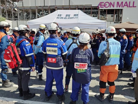 熊本地震被災地へDMAT・DPAT・JDATを派遣しました